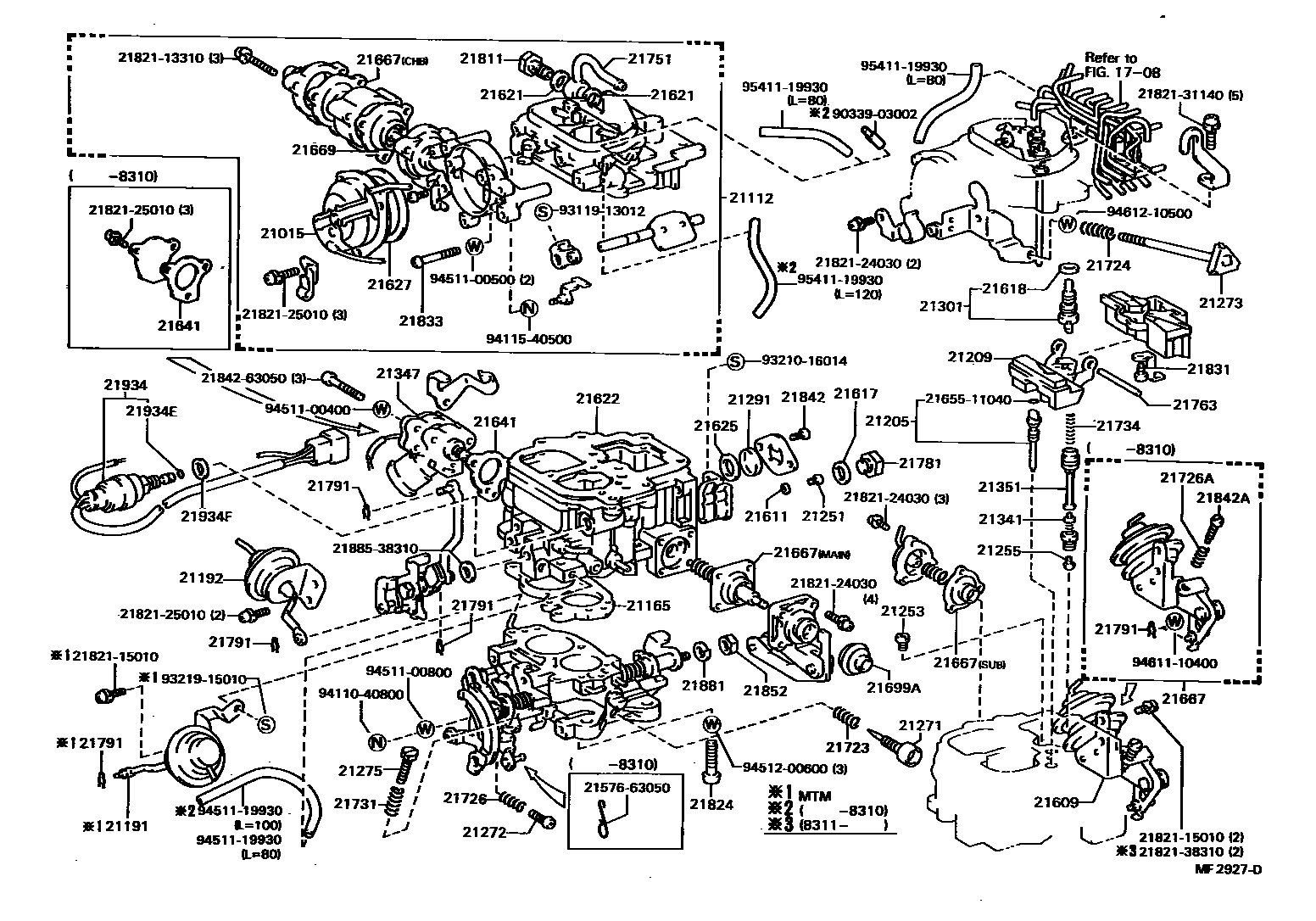 2103 — CARBURETOR