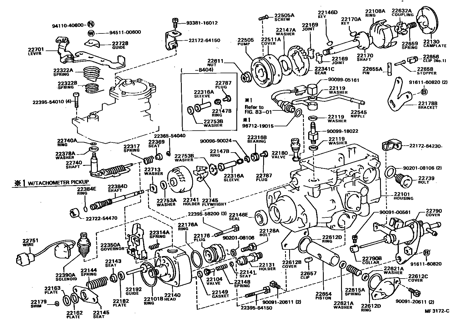2203 — INJECTION PUMP BODY