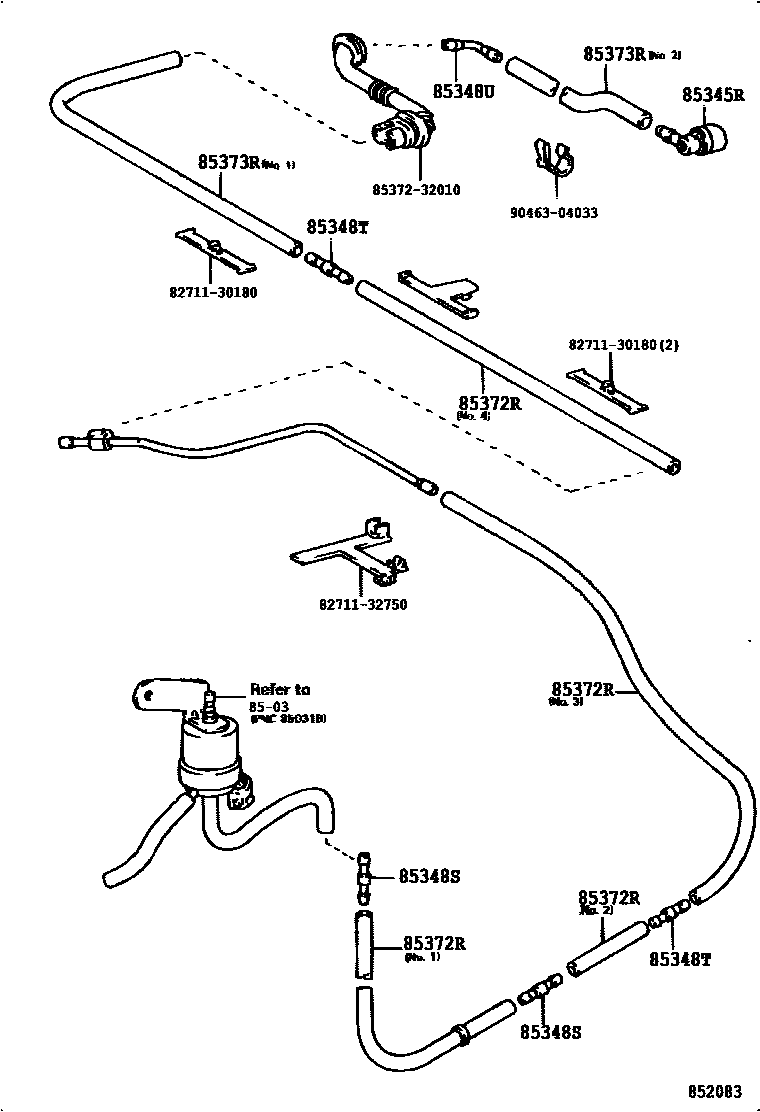 8504 — REAR WASHER