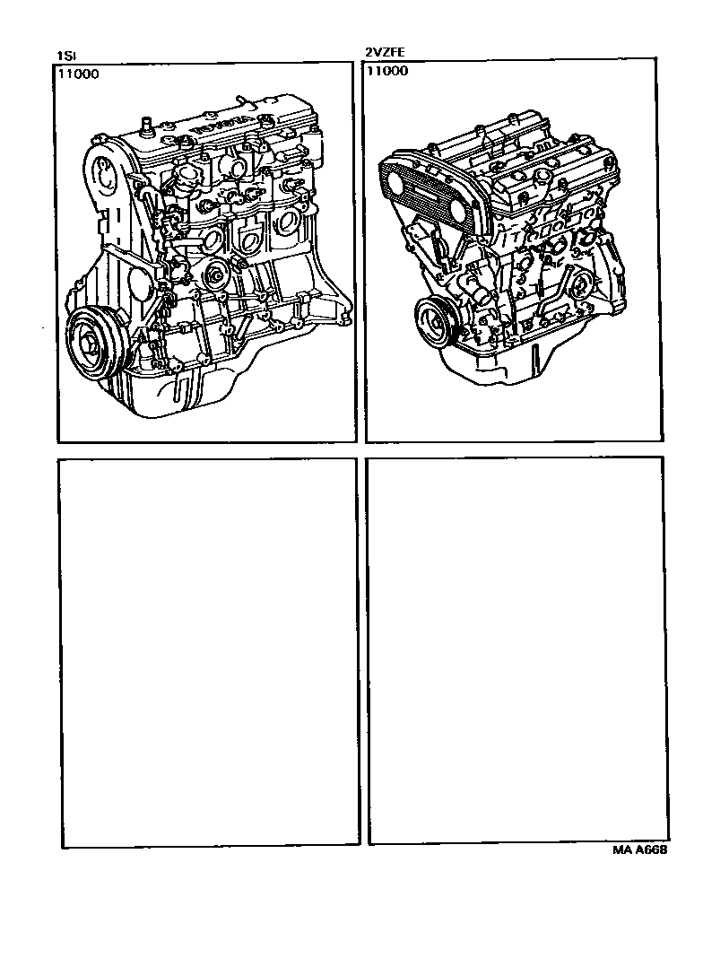 1101 — PARTIAL ENGINE ASSEMBLY