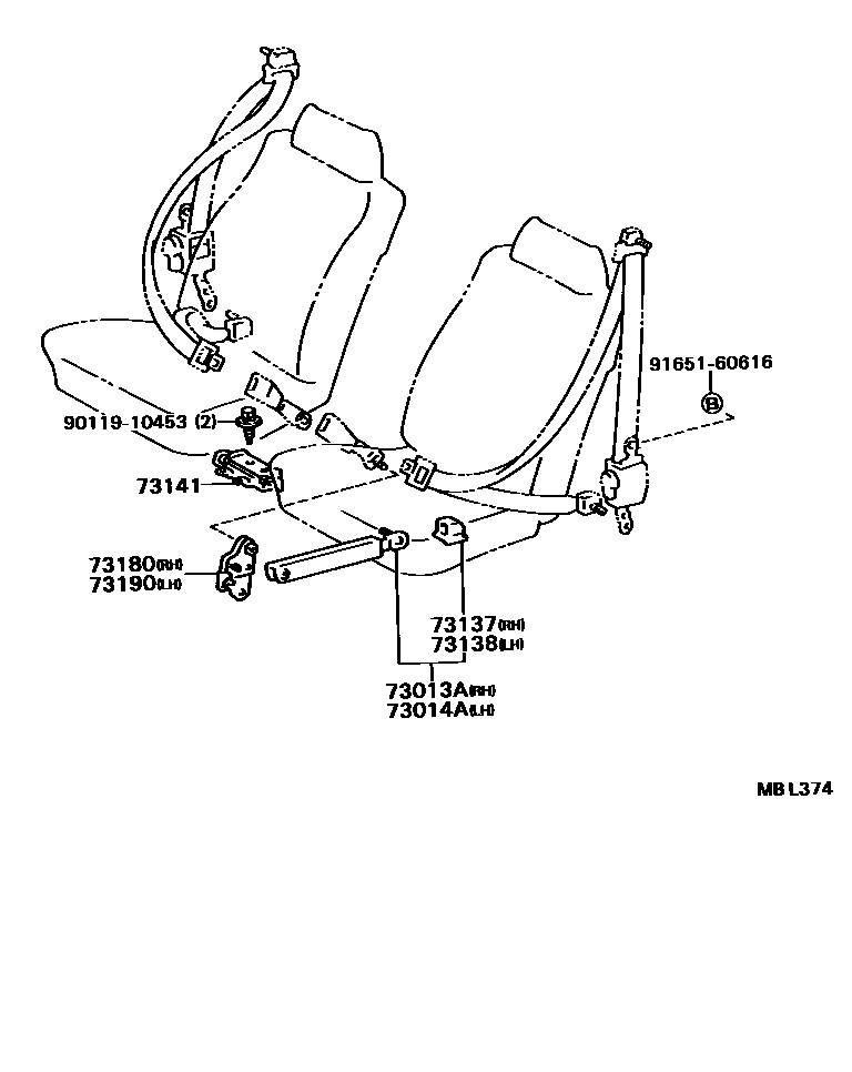 7104 — SEAT BELT & CHILD RESTRAINT SEAT