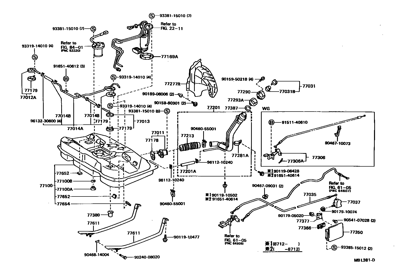 7701 — FUEL TANK & TUBE