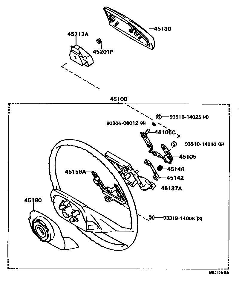 4504 — STEERING WHEEL