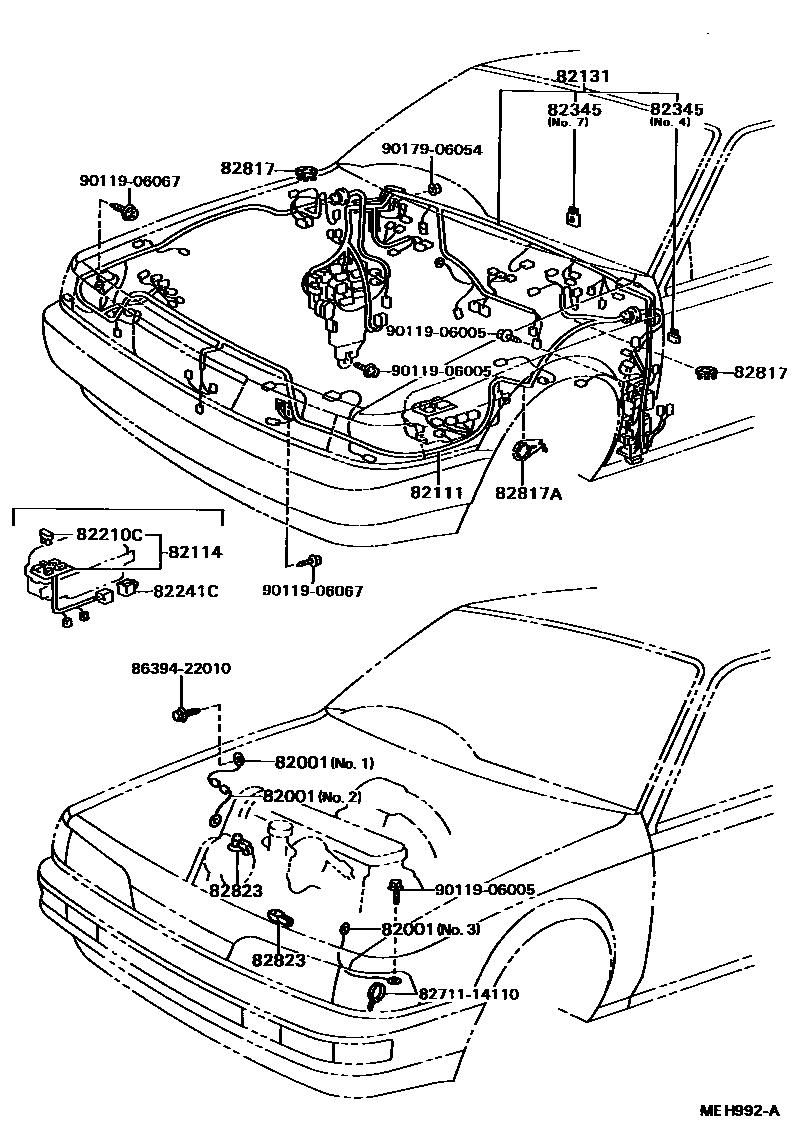 8202 — WIRING & CLAMP