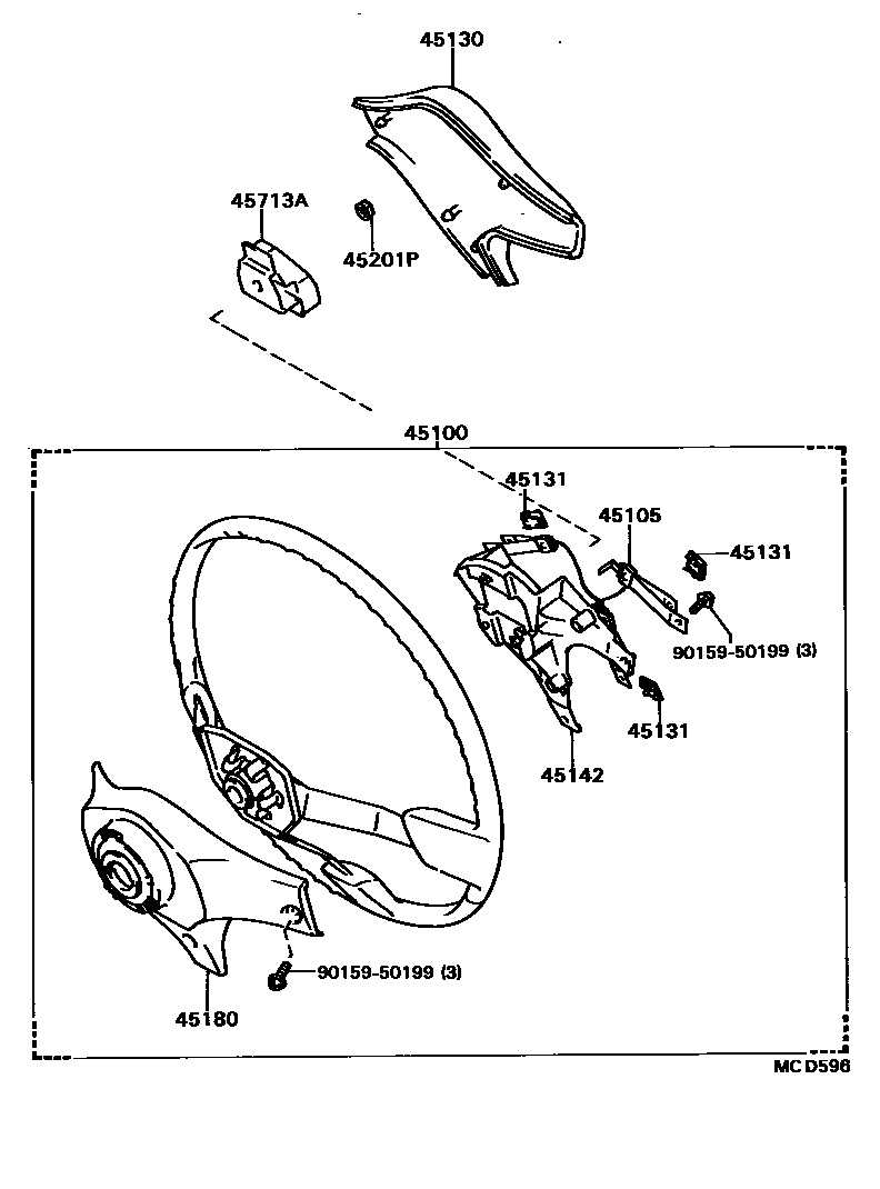 4504 — STEERING WHEEL
