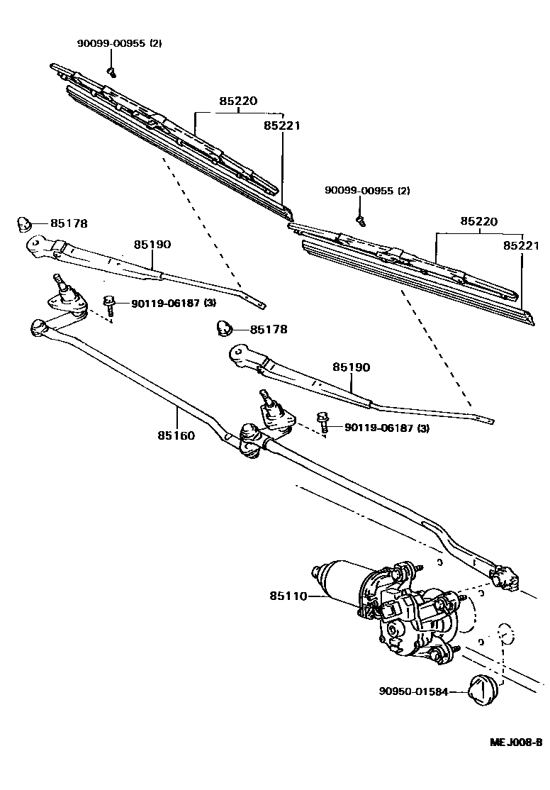 8501 — WINDSHIELD WIPER