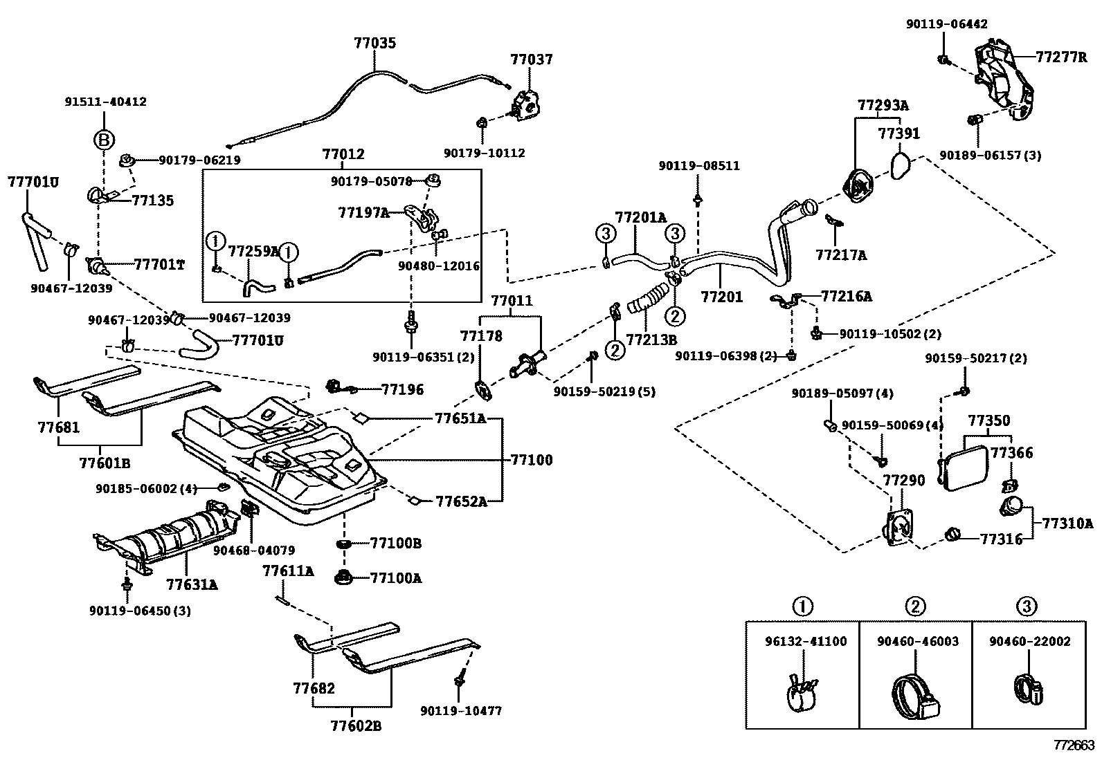 7701 — FUEL TANK & TUBE