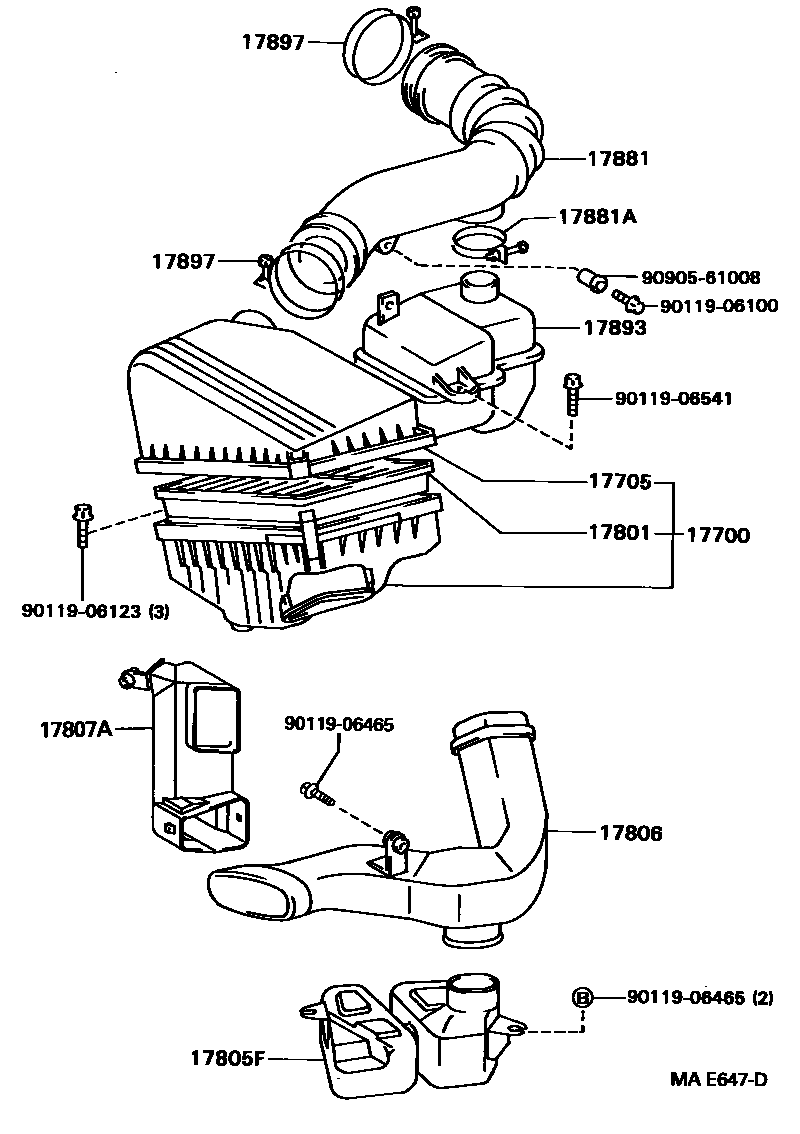 1703 — AIR CLEANER