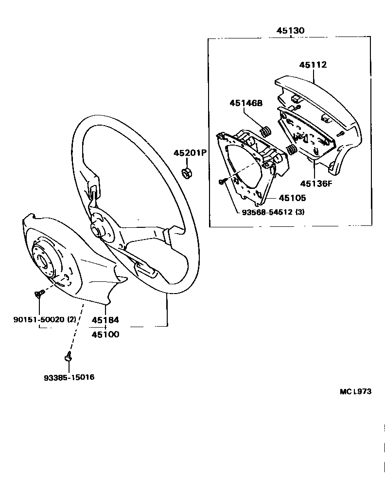 4504 — STEERING WHEEL