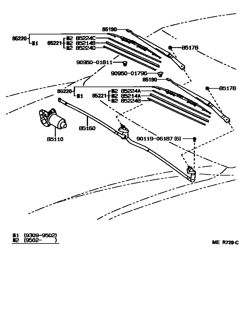 8501 — WINDSHIELD WIPER