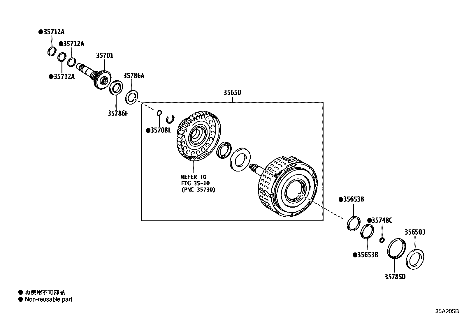 3507 — BRAKE BAND & MULTIPLE DISC CLUTCH (ATM)