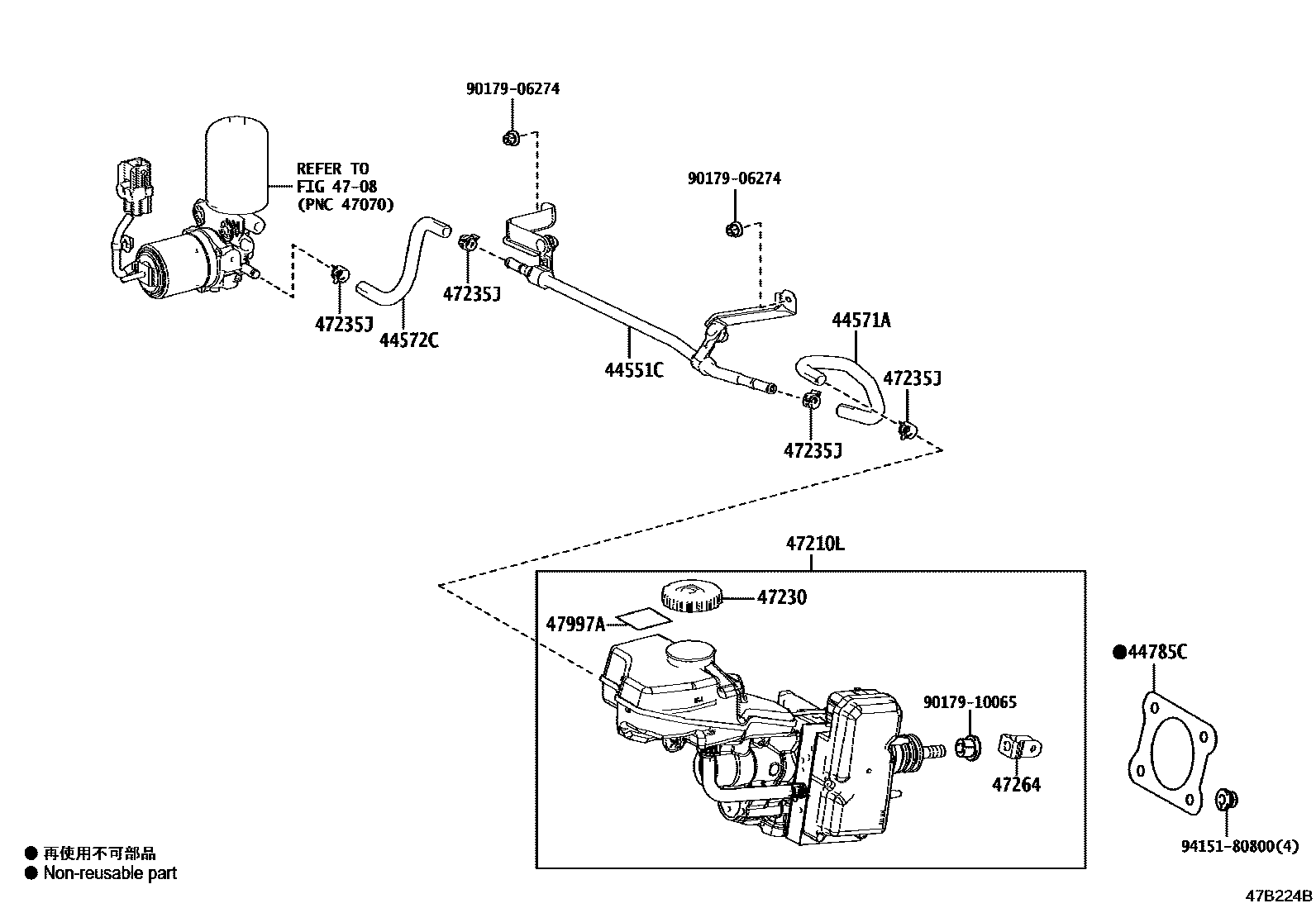 4702 — BRAKE MASTER CYLINDER