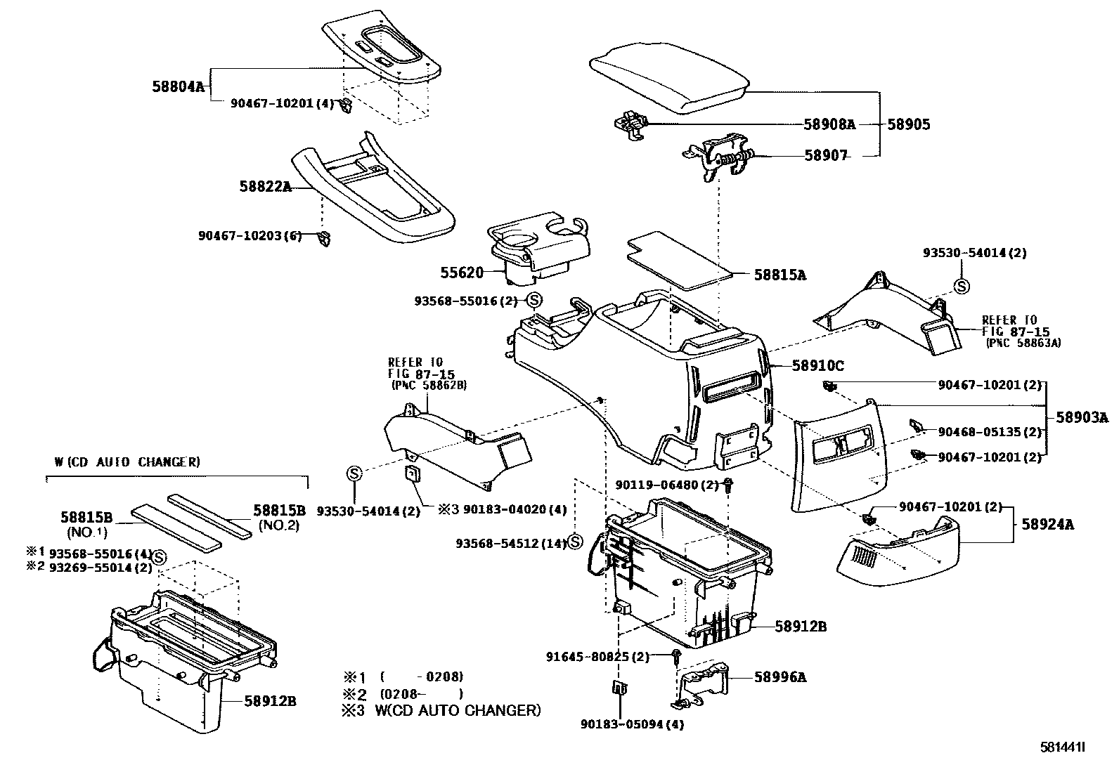 5806 — CONSOLE BOX & BRACKET