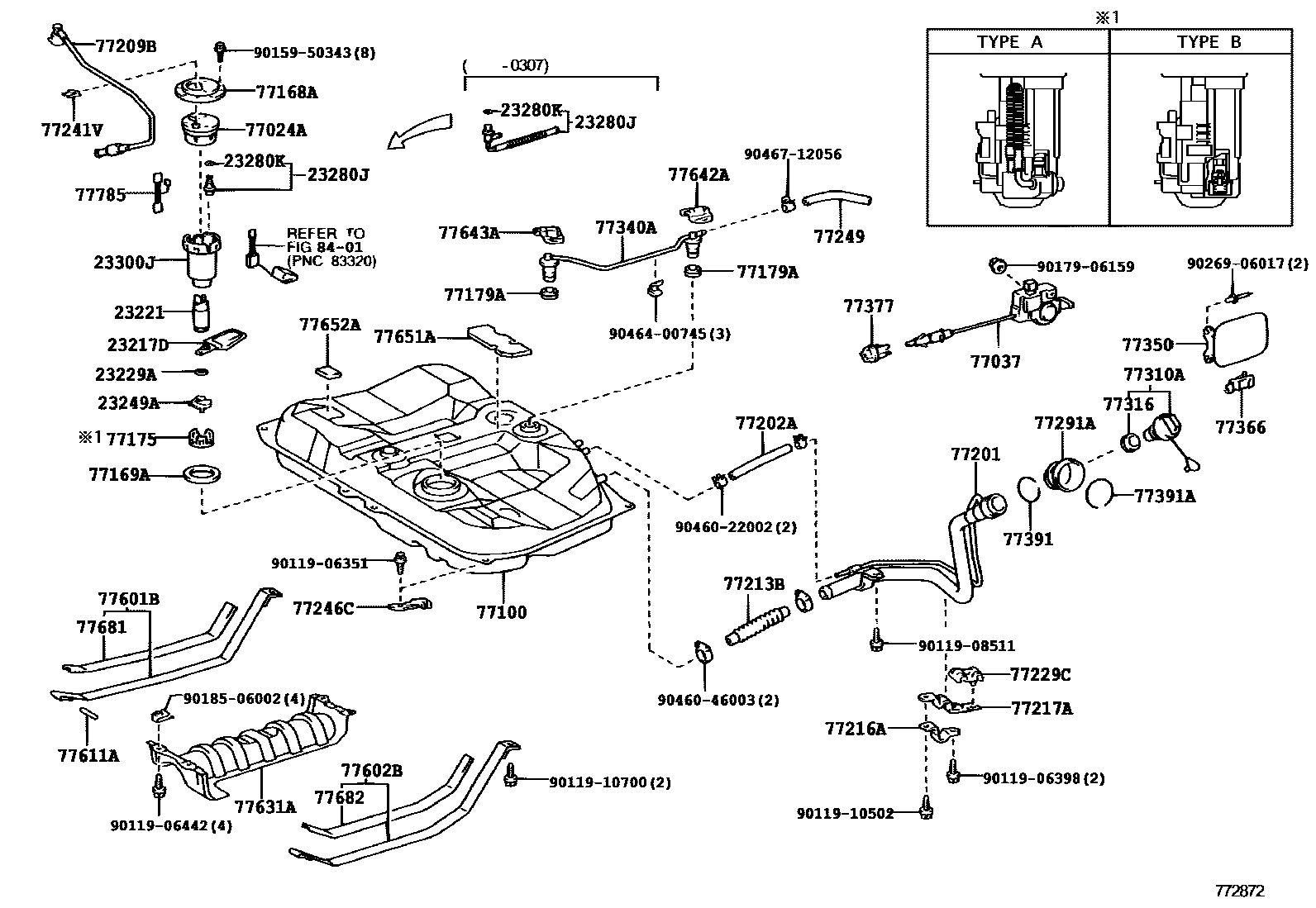 7701 — FUEL TANK & TUBE