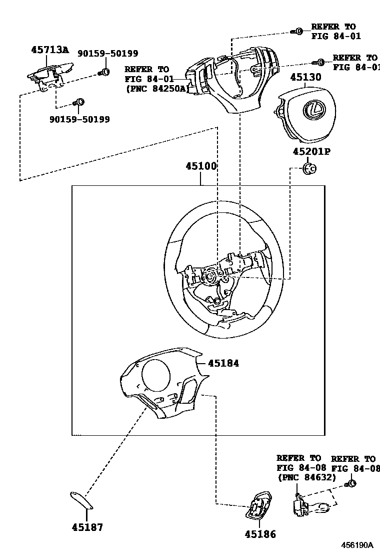4504 — STEERING WHEEL