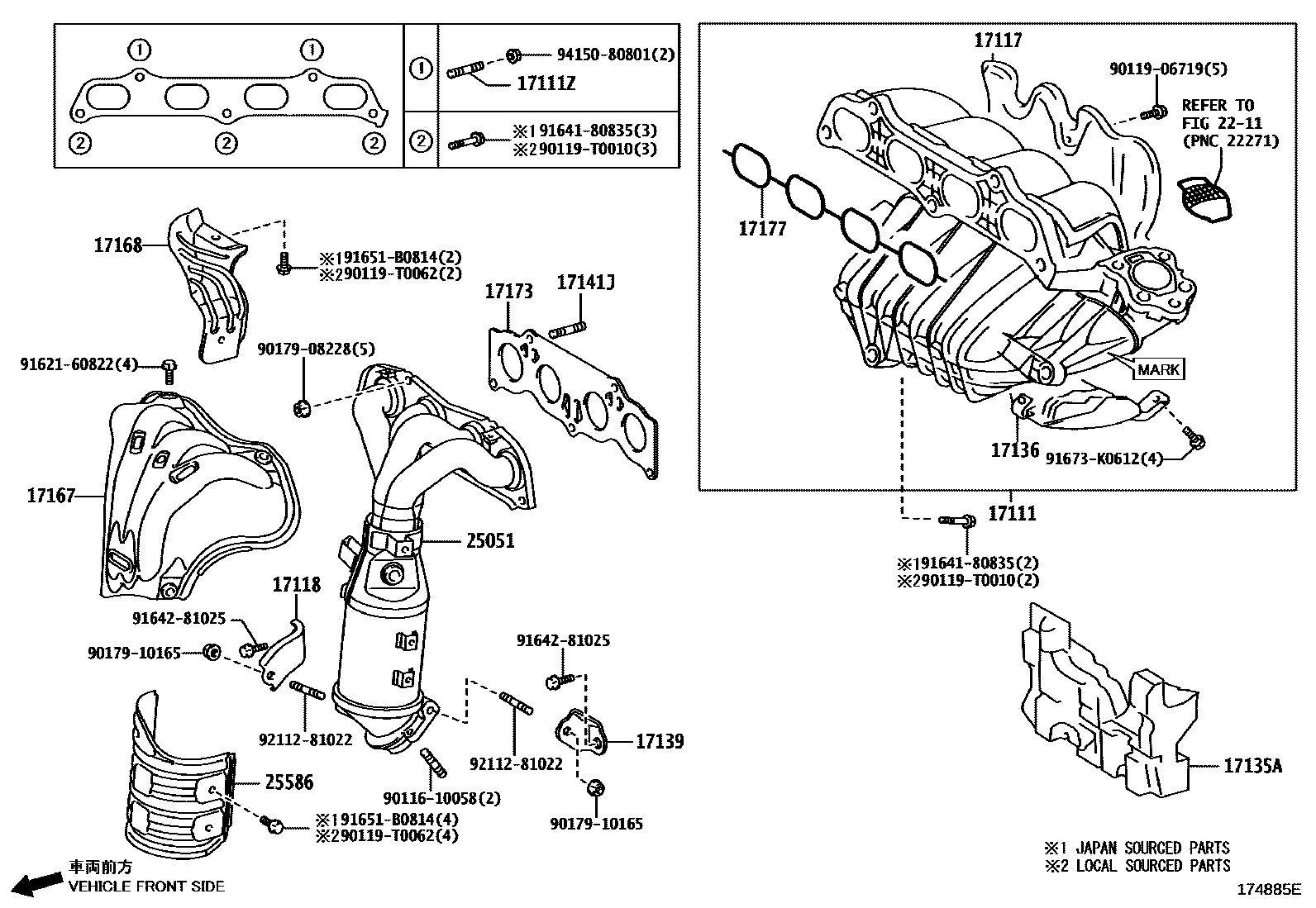 1701 — MANIFOLD