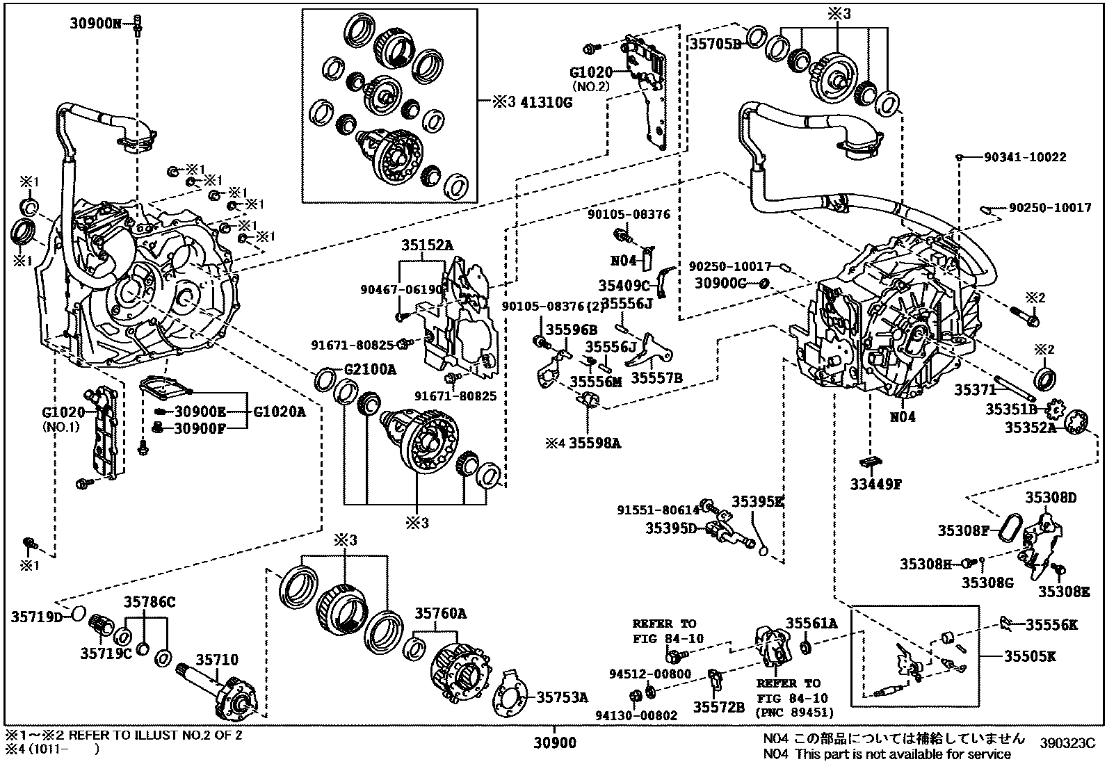 3901 — TRANSAXLE ASSY(HEV OR BEV OR FCEV)
