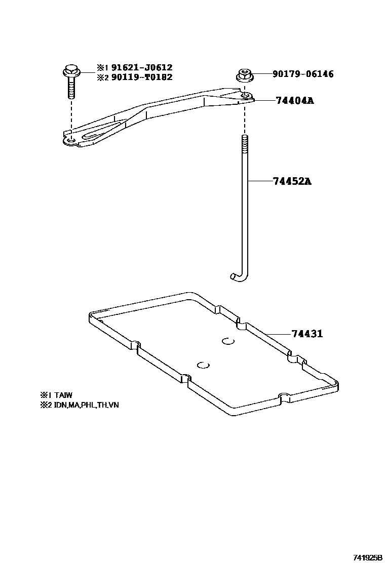 7402 — BATTERY CARRIER