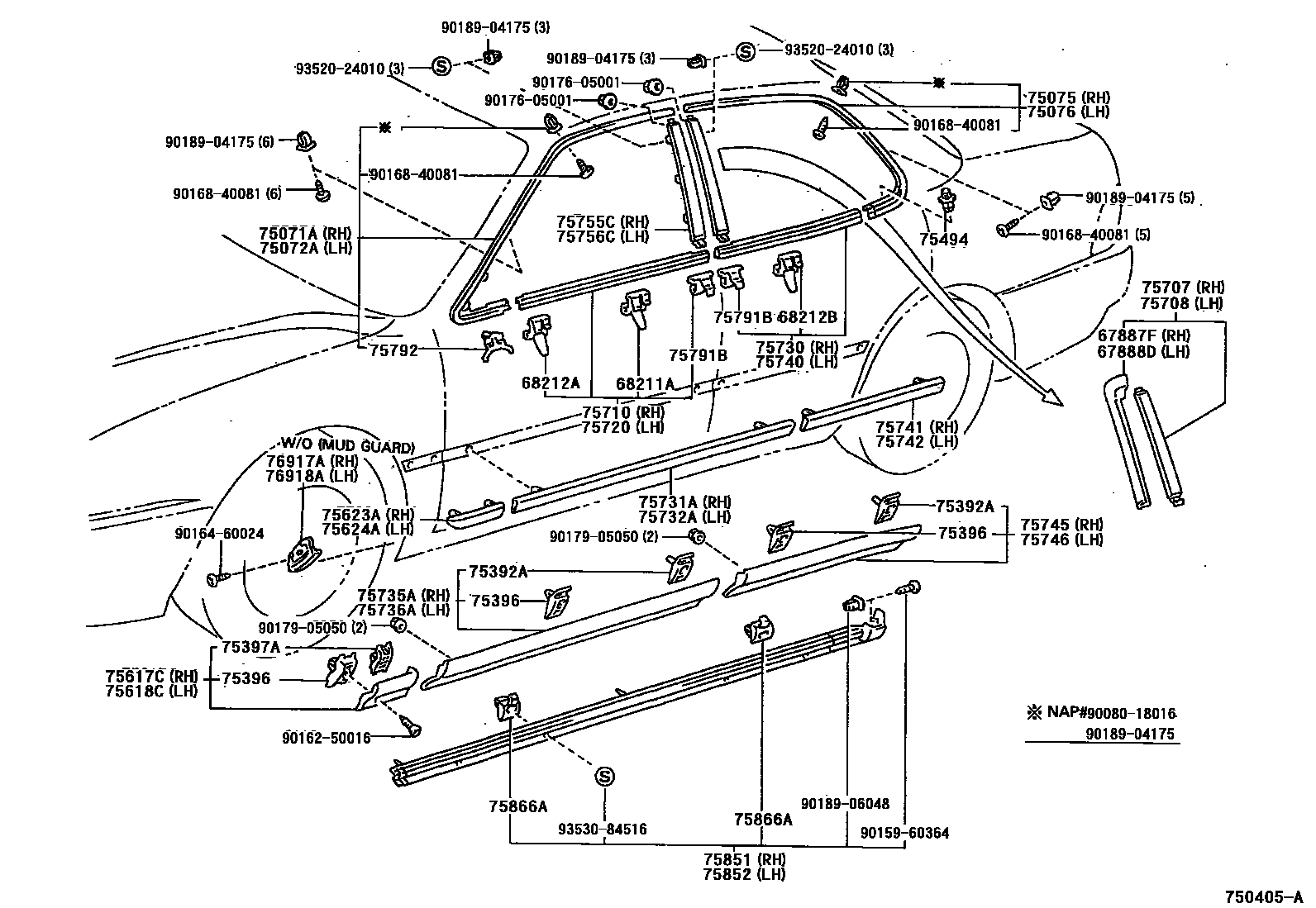 7503 — SIDE MOULDING
