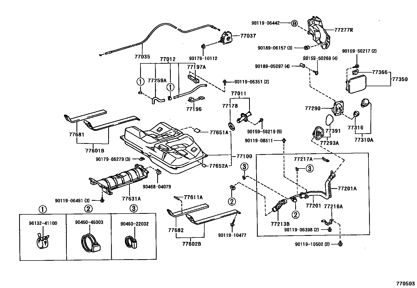 7701 — FUEL TANK & TUBE