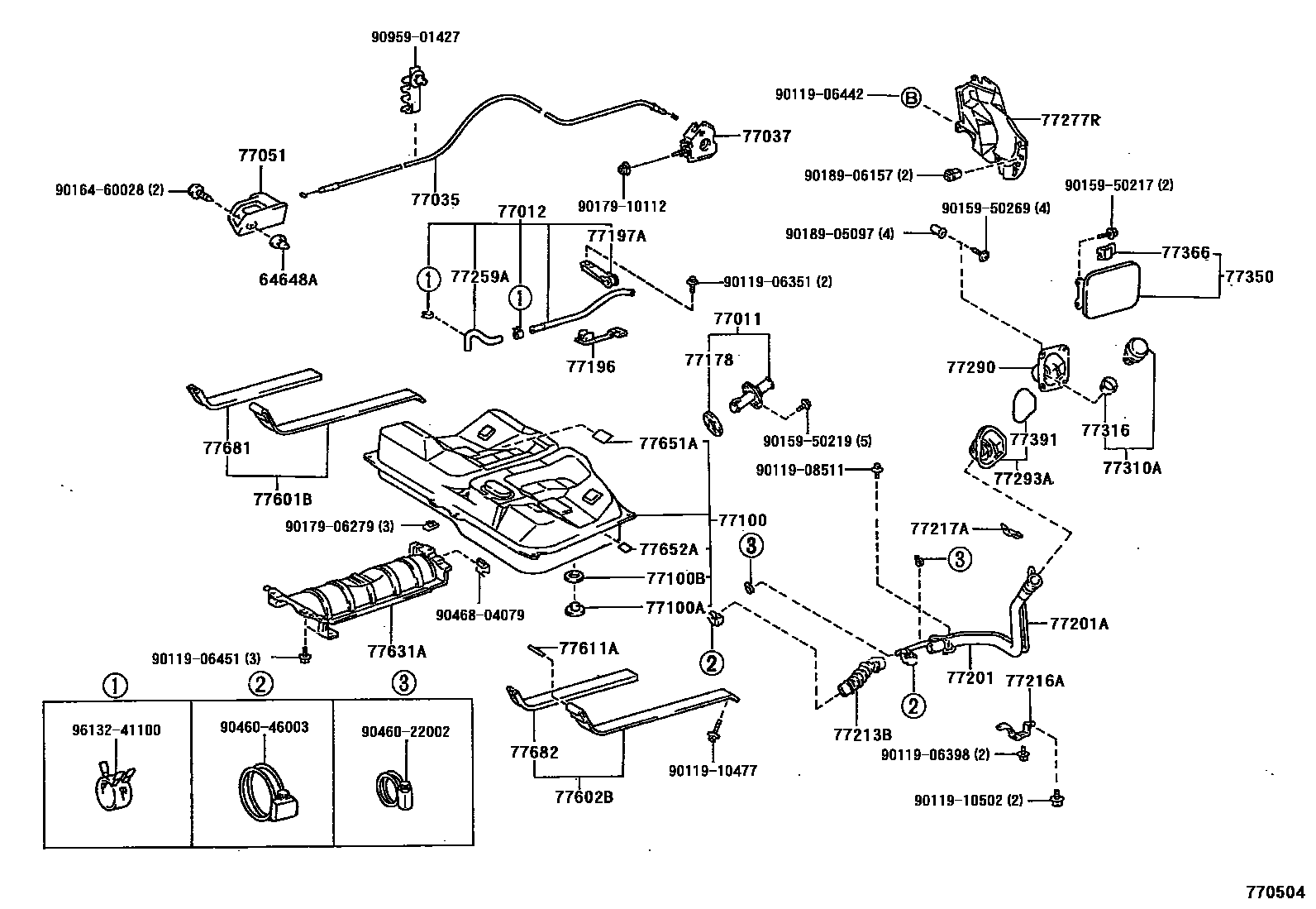 7701 — FUEL TANK & TUBE
