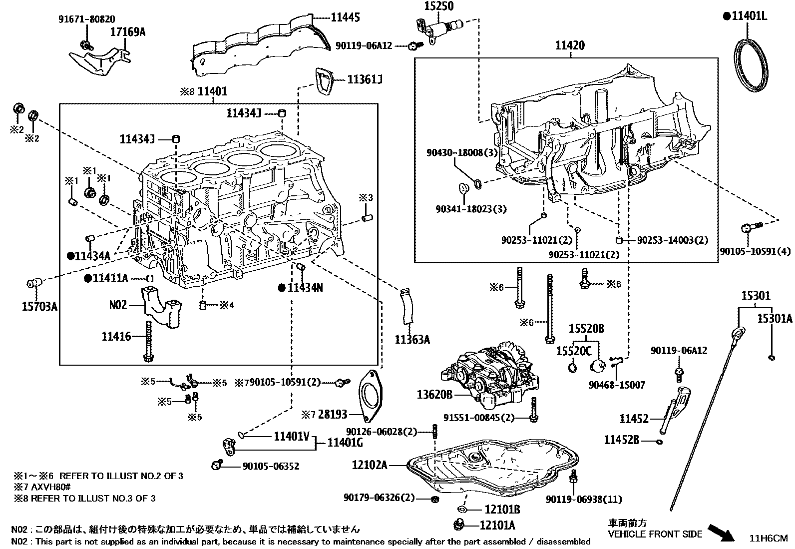 1105 — CYLINDER BLOCK
