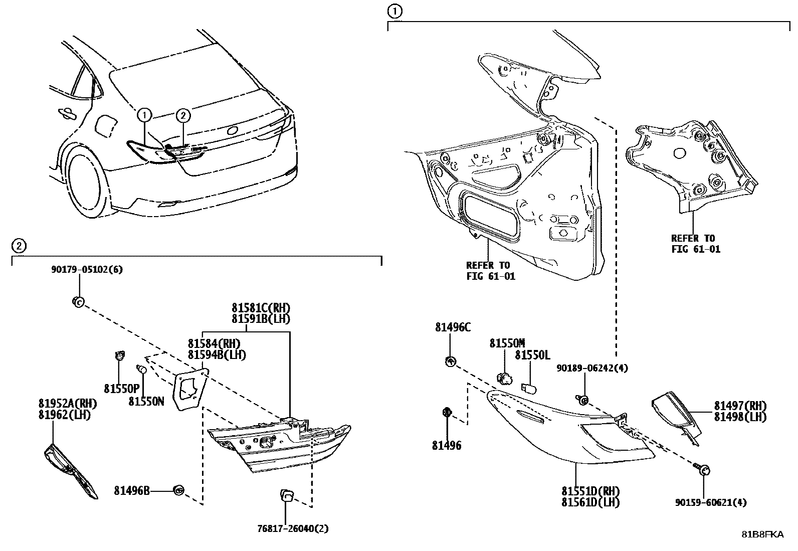 8111 — REAR COMBINATION LAMP