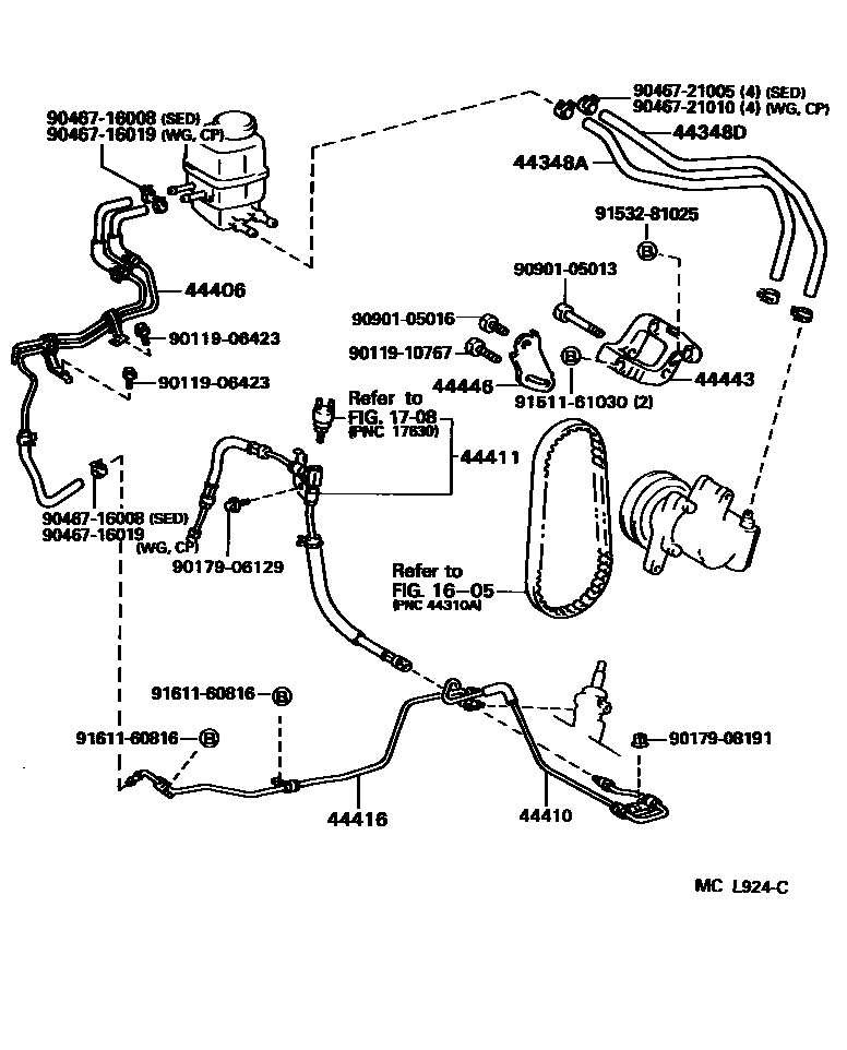4503 — POWER STEERING TUBE