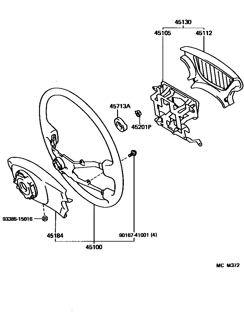 4504 — STEERING WHEEL