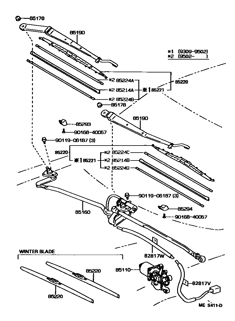 8501 — WINDSHIELD WIPER