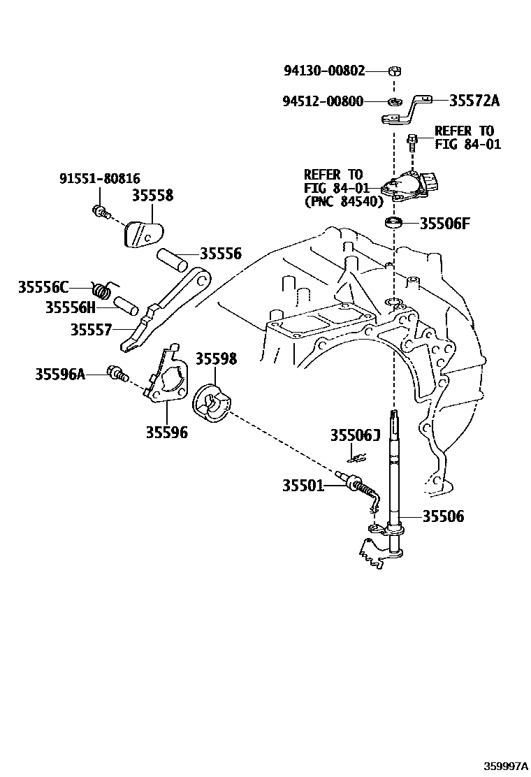 3513 — THROTTLE LINK & VALVE LEVER (ATM)