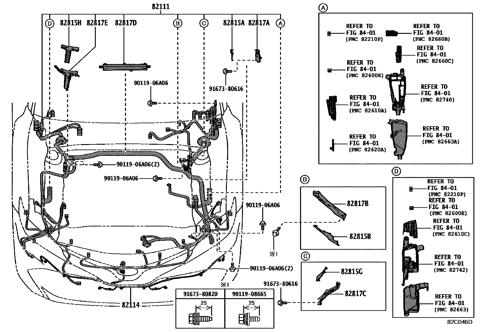 8202 — WIRING & CLAMP