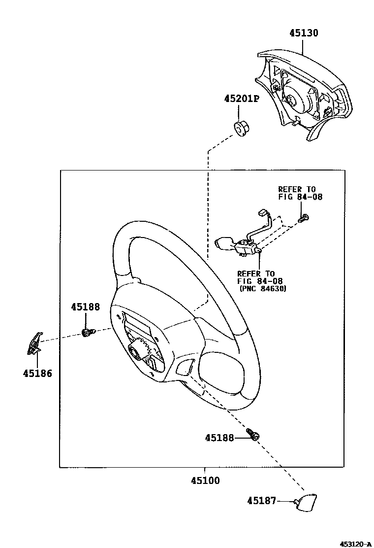 4504 — STEERING WHEEL
