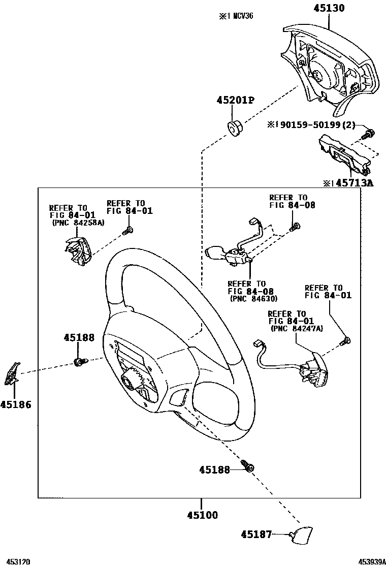 4504 — STEERING WHEEL
