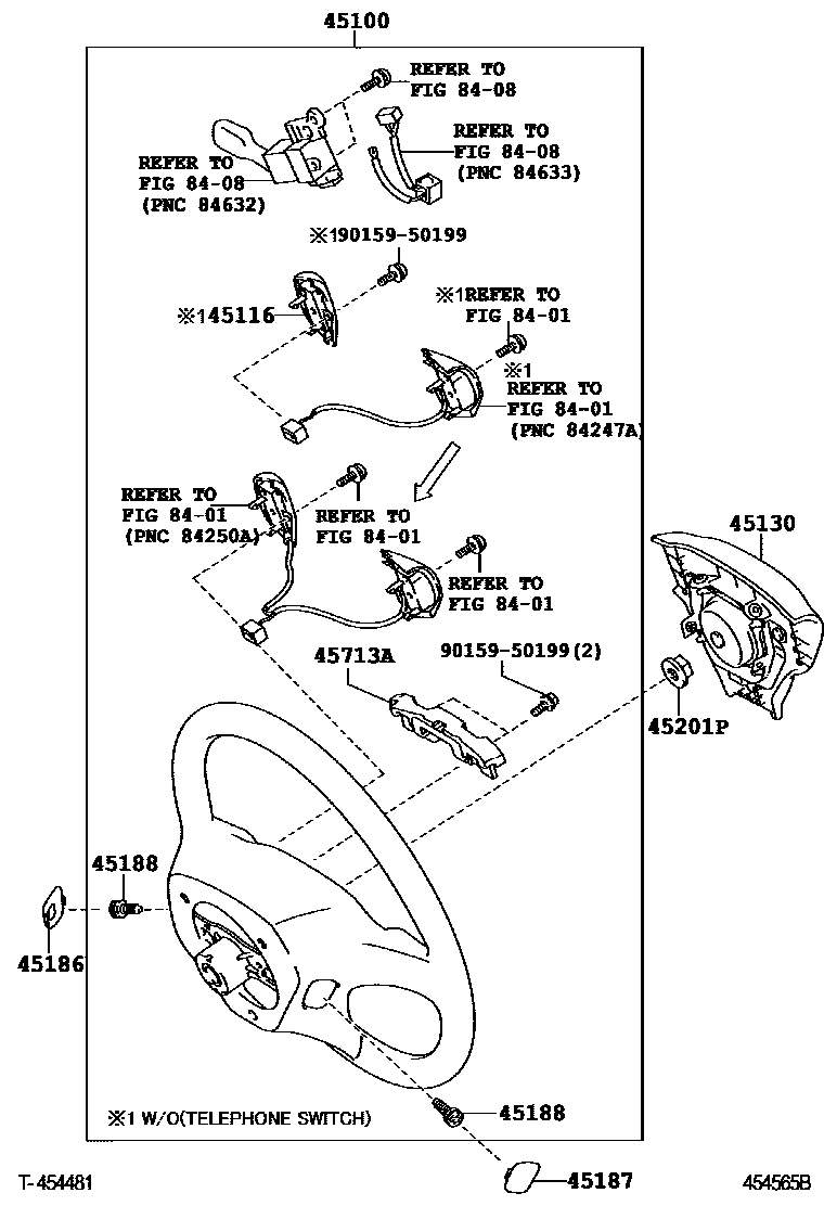 4504 — STEERING WHEEL