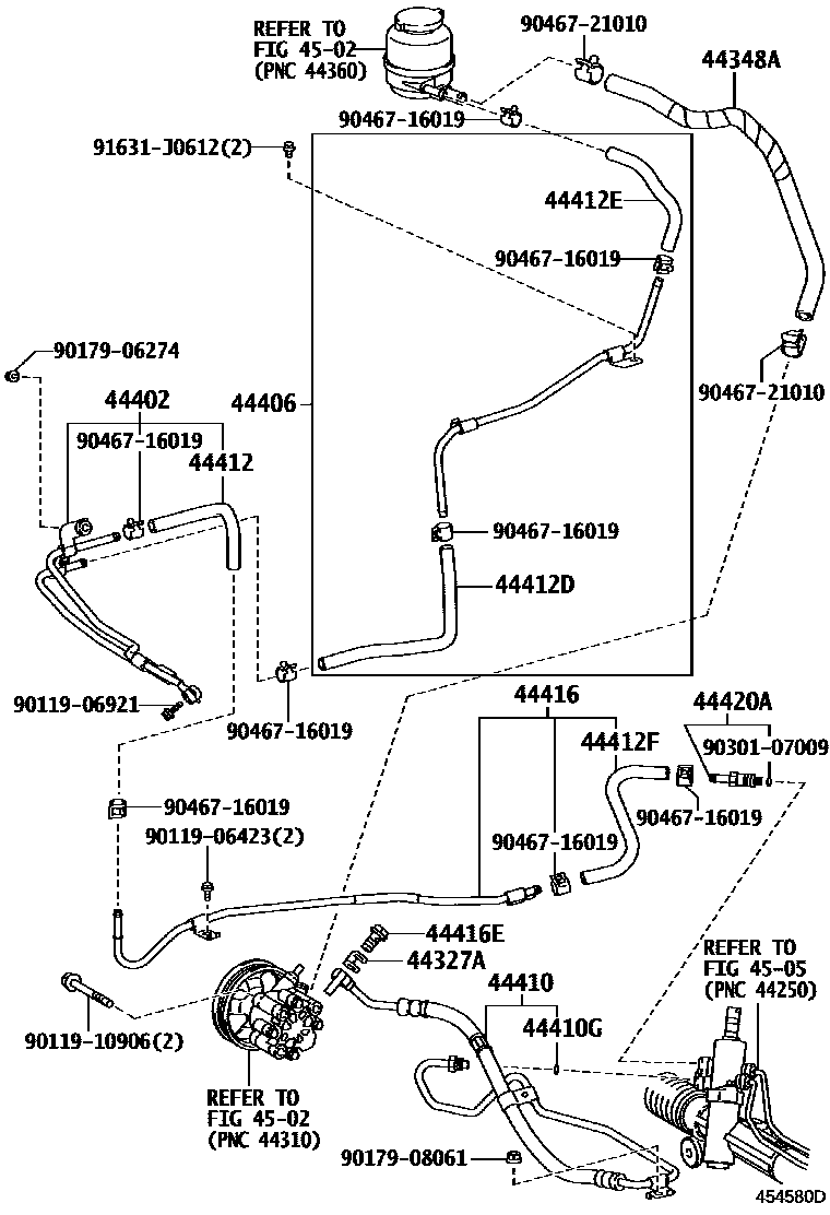 4503 — POWER STEERING TUBE