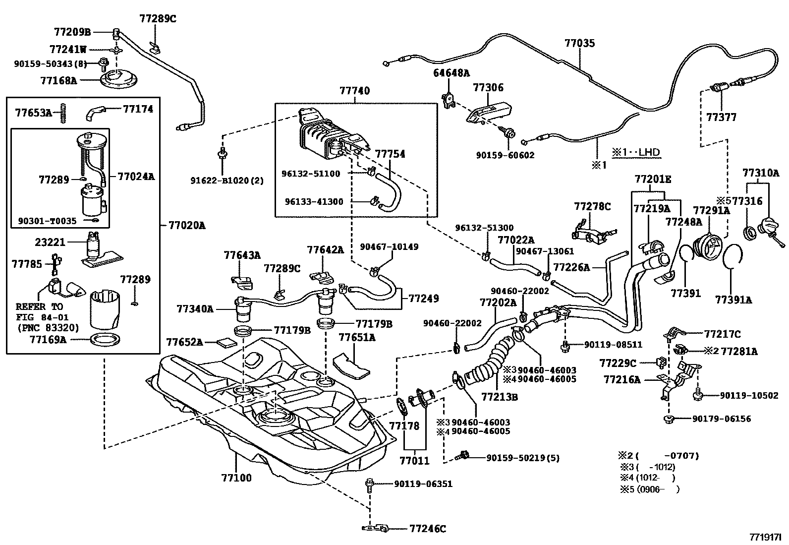 7701 — FUEL TANK & TUBE