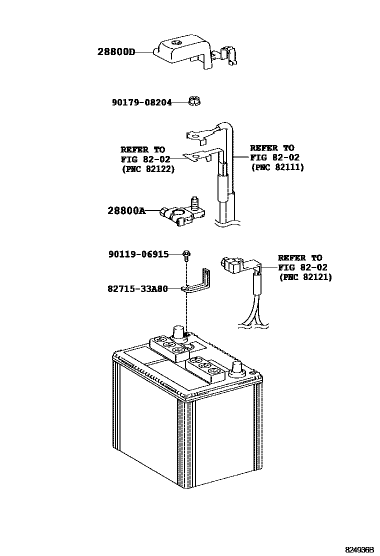 8201 — BATTERY & BATTERY CABLE