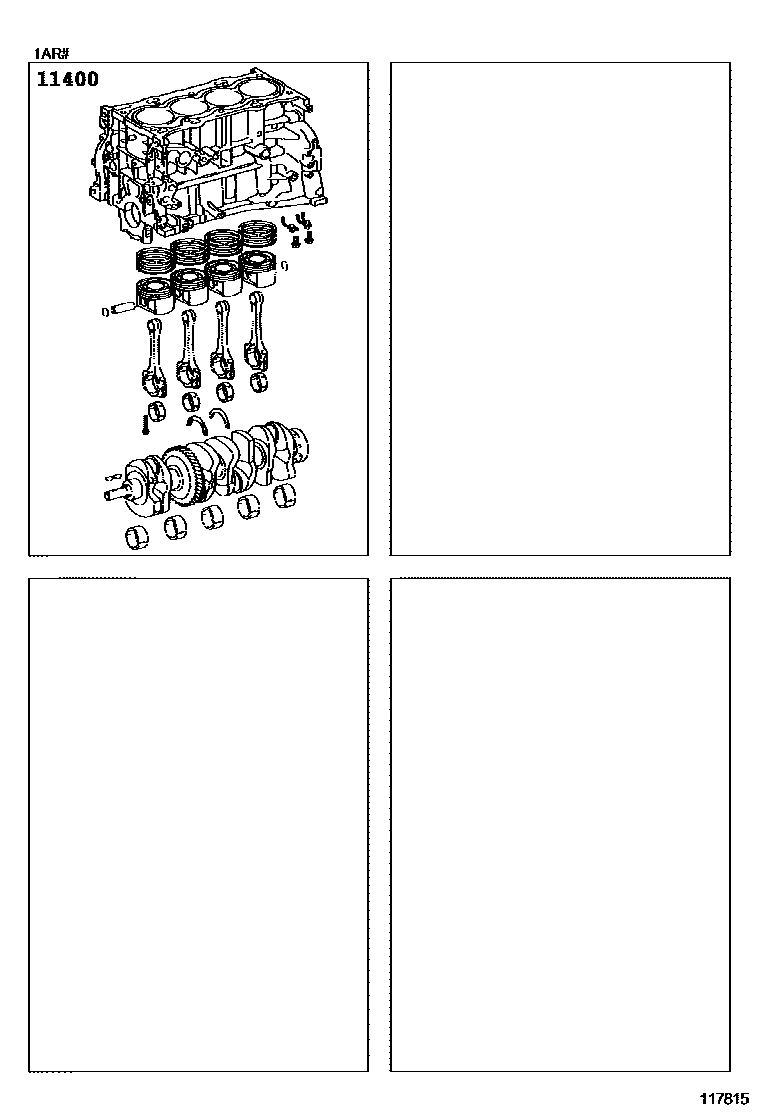 1102 — SHORT BLOCK ASSEMBLY