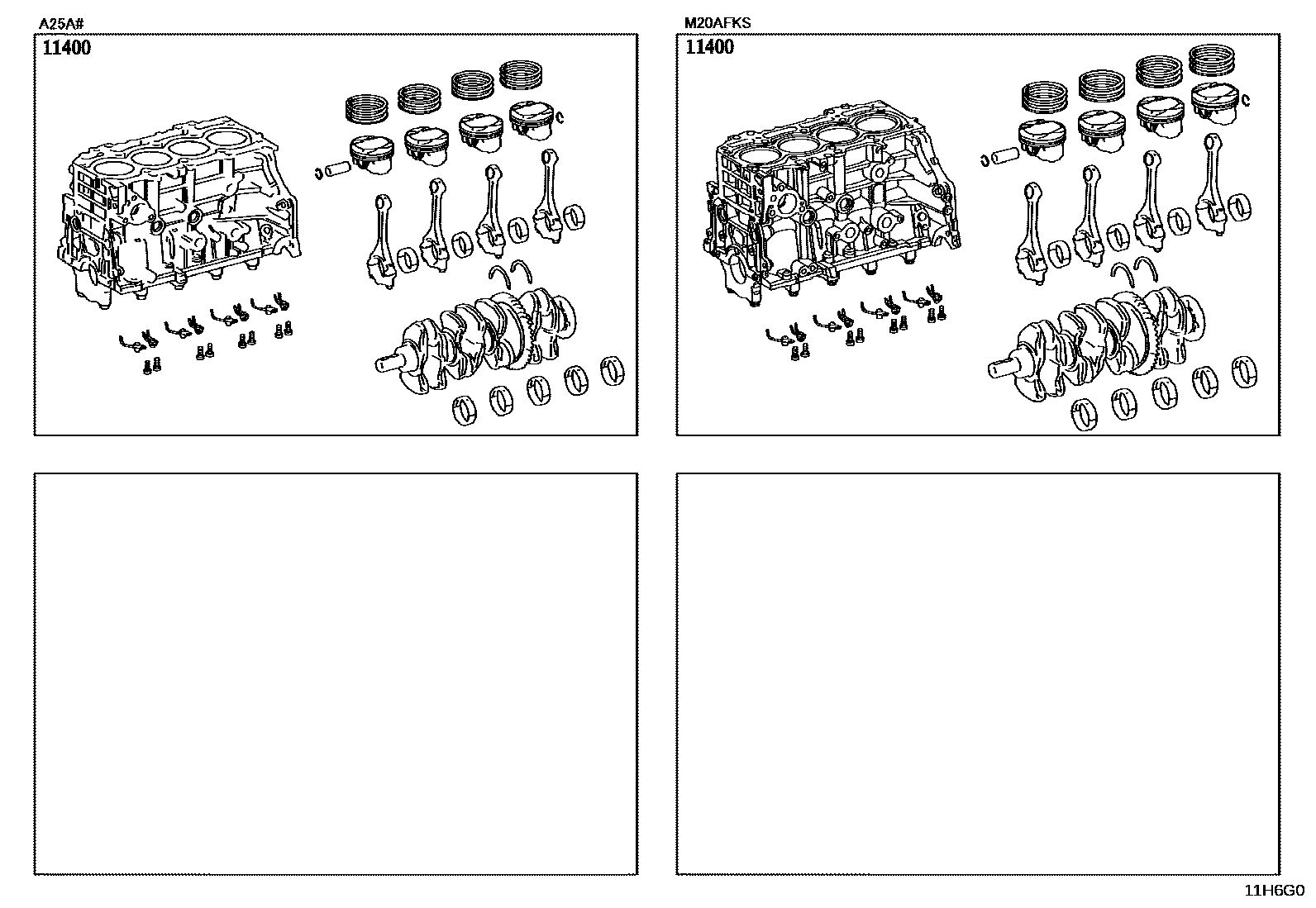 1102 — SHORT BLOCK ASSEMBLY
