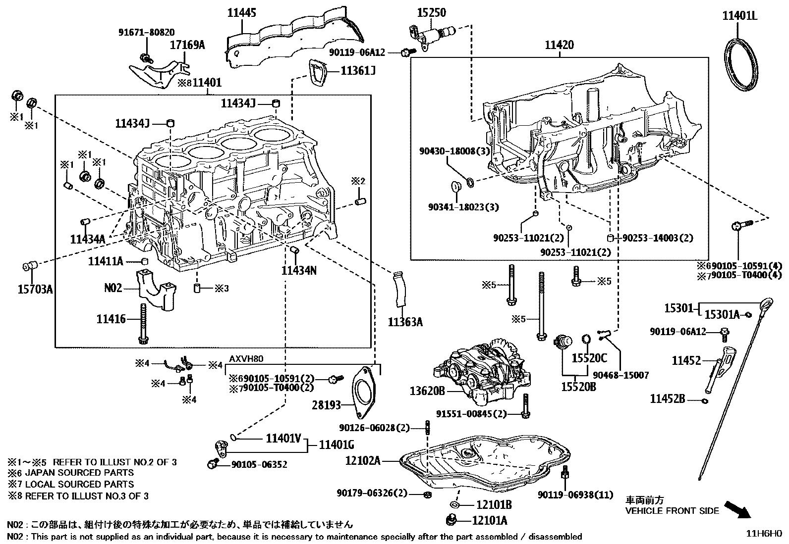 1105 — CYLINDER BLOCK