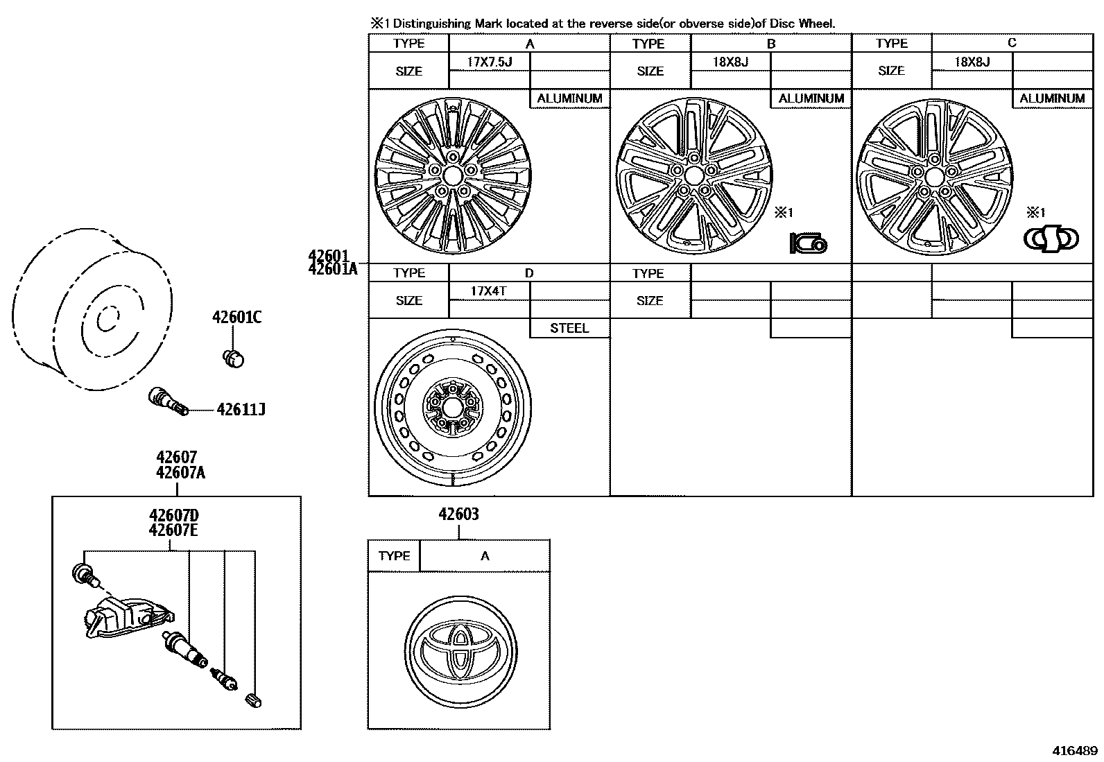 4103 — DISC WHEEL & WHEEL CAP