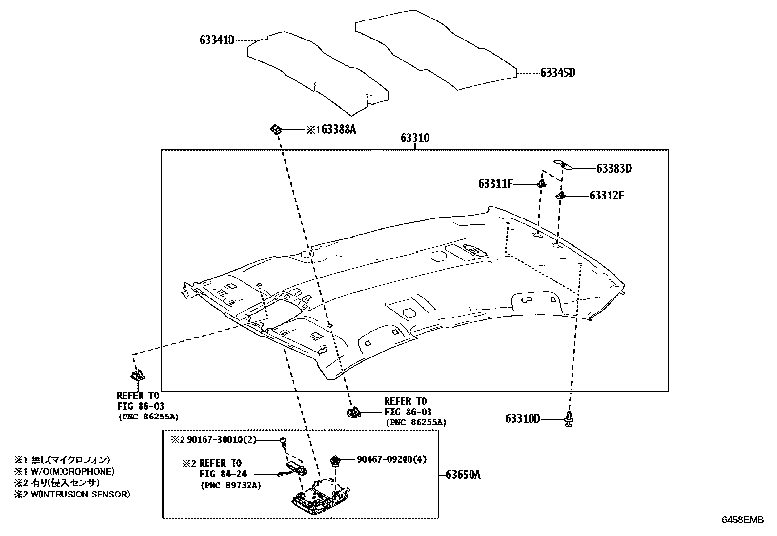 6402 — ROOF HEADLINING & SILENCER PAD