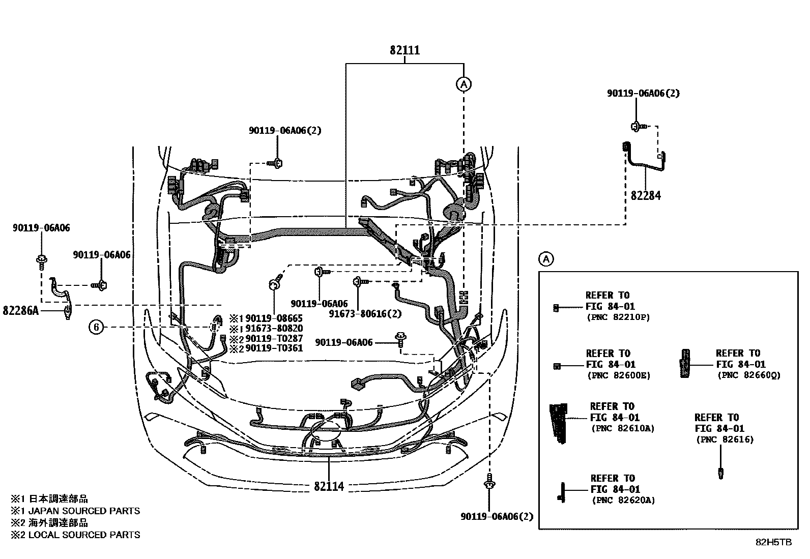 8202 — WIRING & CLAMP