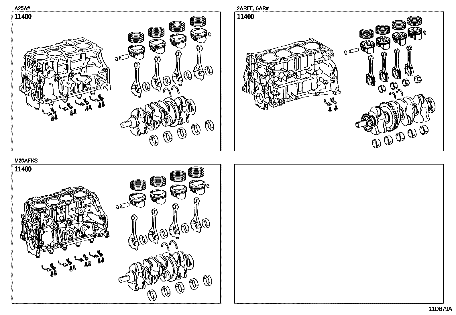 1102 — SHORT BLOCK ASSEMBLY