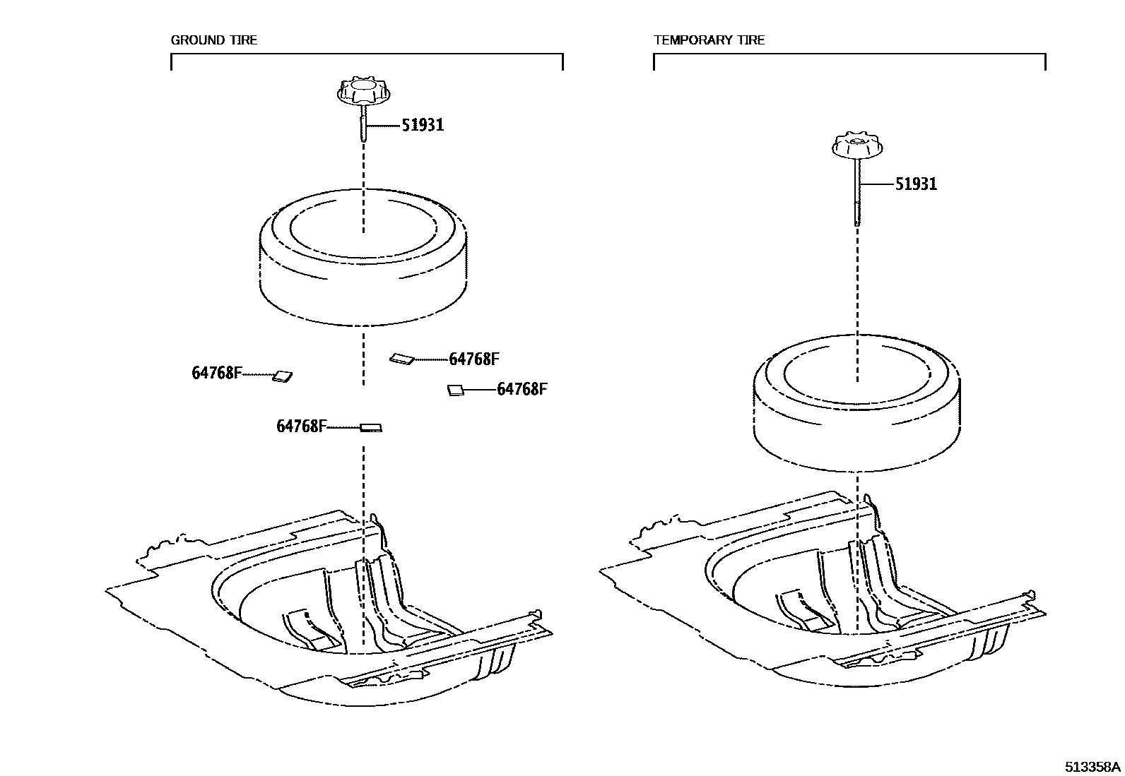 5104 — SPARE WHEEL CARRIER