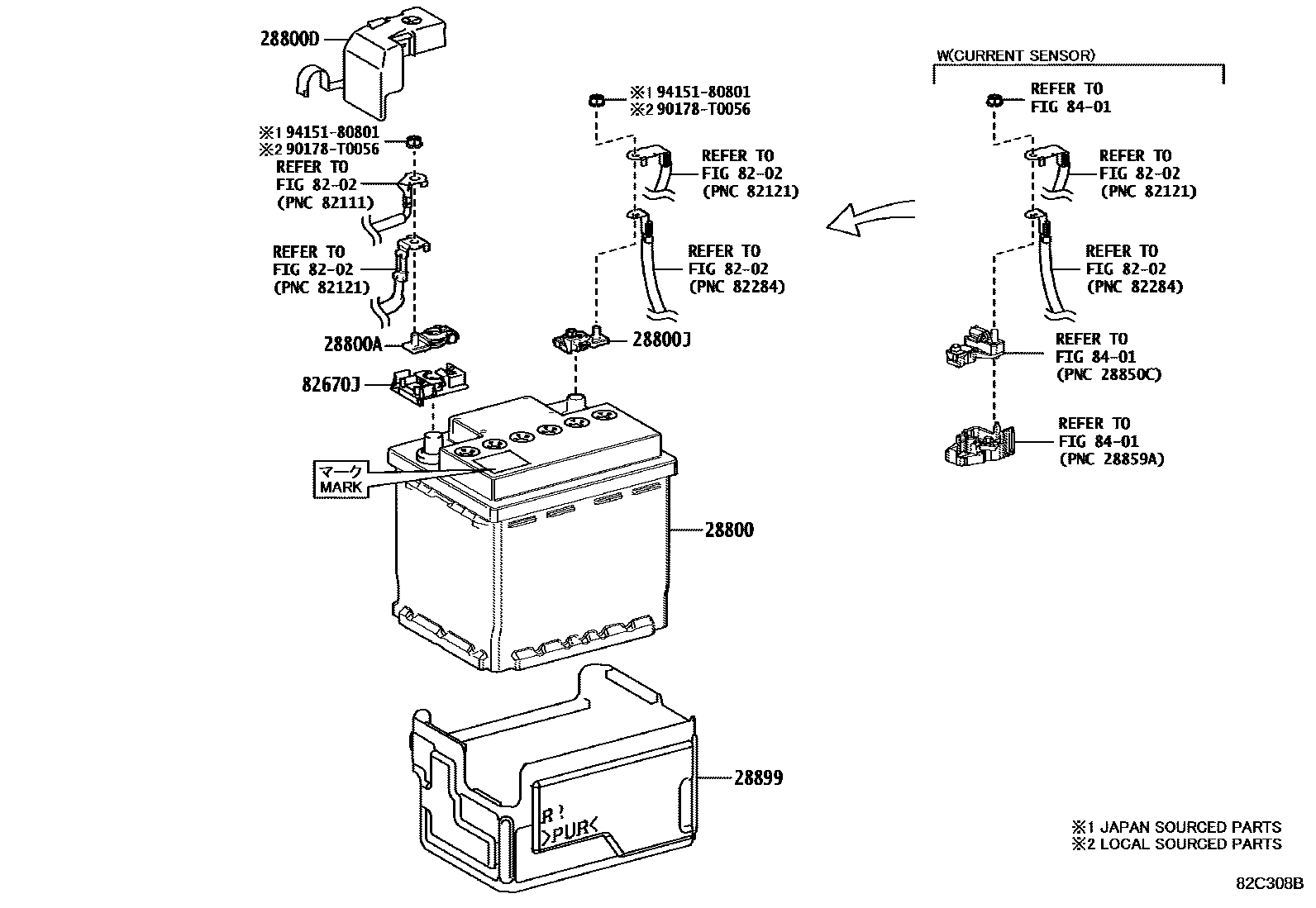 8201 — BATTERY & BATTERY CABLE