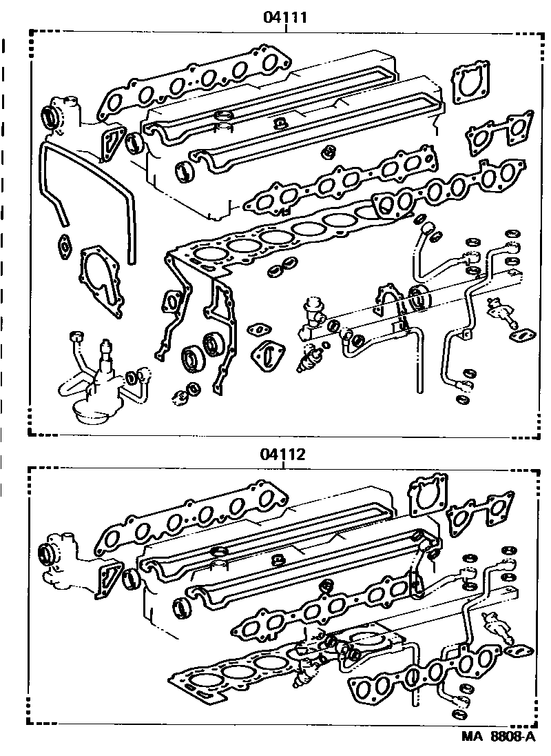 1103 — ENGINE OVERHAUL GASKET KIT