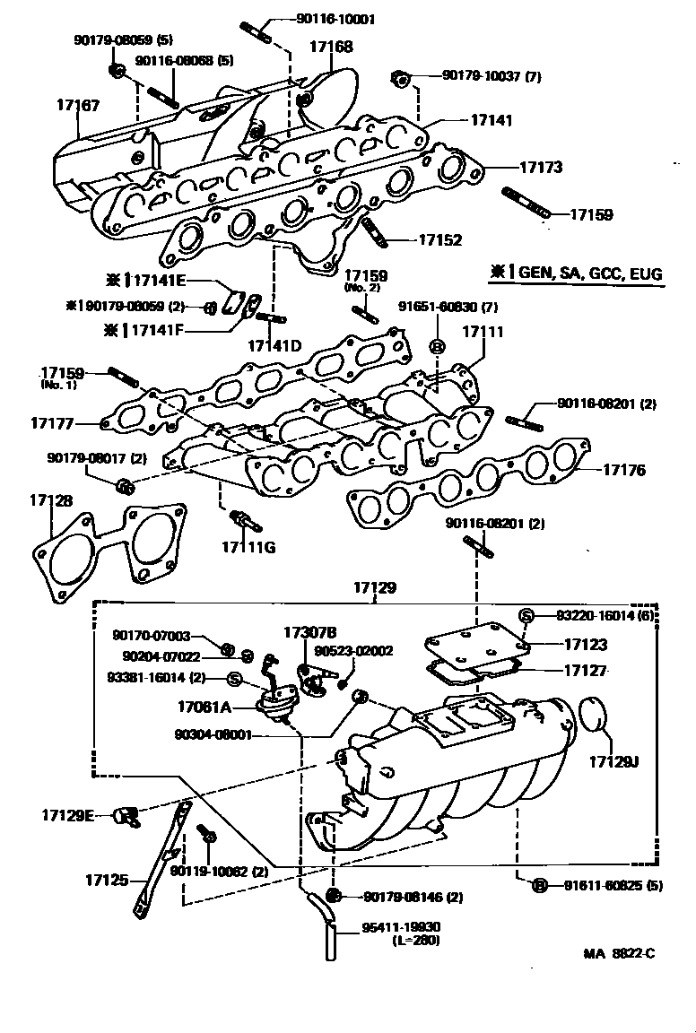 1701 — MANIFOLD