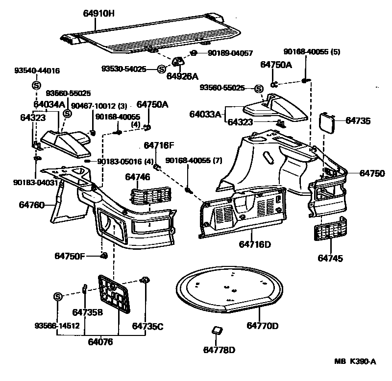 6404 — DECK BOARD & DECK TRIM COVER
